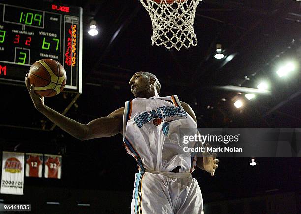 Gold Coast Blaze v Melbourne Tigers NBL Basketball, 21 November