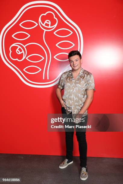 Guest attends the #Ultimune Launch Event on May 31, 2018 in Paris, France.