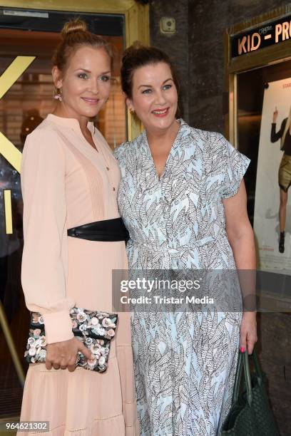 Judith Hoersch and Alexa Maria Surholt attend the 'Back for Good' premiere on May 31, 2018 in Berlin, Germany.