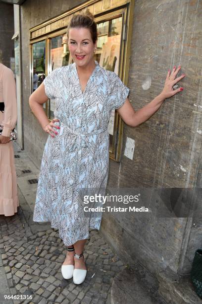 Alexa Maria Surholt attends the 'Back for Good' premiere on May 31, 2018 in Berlin, Germany.