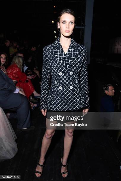 Marine Vacth attends the Chanel Replica Show In Moscow "Metiers D'Art Paris - Hamburg 2017-18" on May 31, 2018 in Moscow, Russia.