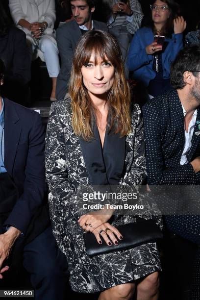 Caroline De Maigret attends the Chanel Replica Show In Moscow "Metiers D'Art Paris - Hamburg 2017-18" on May 31, 2018 in Moscow, Russia.