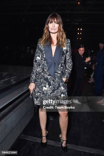Caroline De Maigret attends the Chanel Replica Show In Moscow "Metiers D'Art Paris - Hamburg 2017-18" on May 31, 2018 in Moscow, Russia.