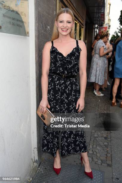 Jennifer Ulrich attends the 'Back for Good' premiere on May 31, 2018 in Berlin, Germany.
