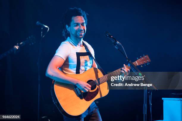 Ben Earle of The Shires performs at York Barbican on May 31, 2018 in York, England.