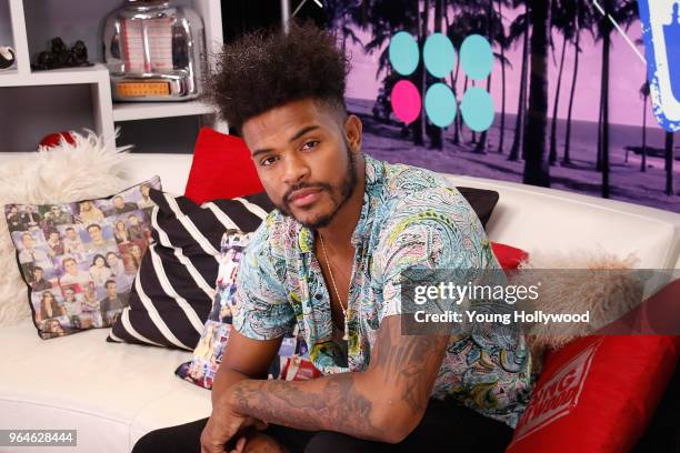 May 31: Trevor Jackson visits the Young Hollywood Studio on May 31, 2017 in Los Angeles, California.