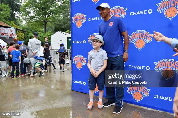 Former NBA player John Starks attends GOOD+ Foundation's 2018 NY Bash sponsored by Hearst on May 31, 2018 in New York City.