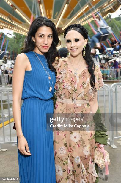 Huma Abedin and Stacey Bendet attend GOOD+ Foundation's 2018 NY Bash sponsored by Hearst on May 31, 2018 in New York City.