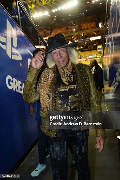 James Goldstein is seen prior to Game One of the 2018 NBA Finals between the Golden State Warriors and Cleveland Cavaliers on May 31, 2018 at ORACLE...