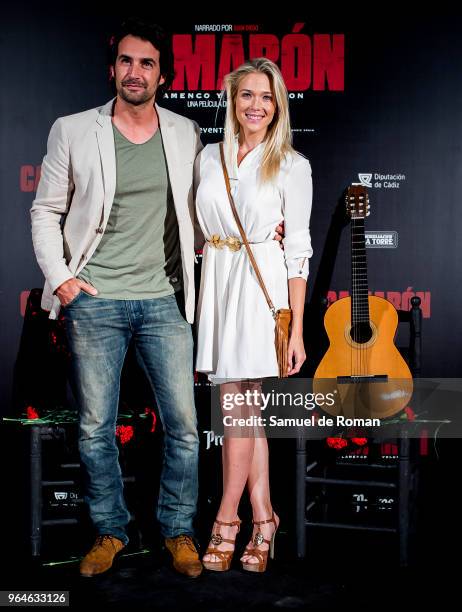 Alex Adrover and Patricia Montero attend 'Camaron: Flamenco Y Revolucion' Madrid Premiere on May 31, 2018 in Madrid, Spain.