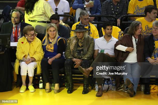May 31: James Goldstein attends a game between the Cleveland Cavaliers and Golden State Warriors in Game One of the 2018 NBA Finals on May 31, 2018...