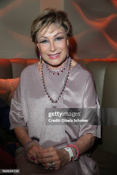Dr. Antje-Katrin Kuehnemann during the surprise party for the worldwide comeback of Ralph Siegels band 'Dschinghis Khan' at H'ugo's restaurant on May...