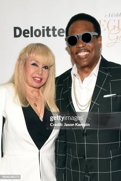 Mahin Wilson and musician Charlie Wilson attend NMAAM Celebration of Legends Gala on May 31, 2018 in Nashville, Tennessee.