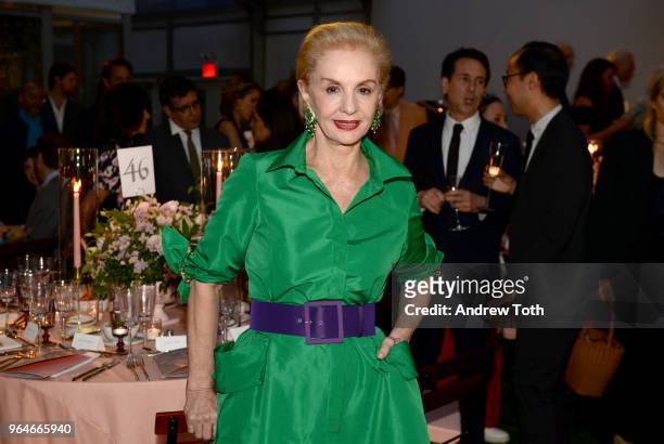 Carolina Herrera attends MOMA's Party in the Garden 2018 at The Museum of Modern Art on May 31, 2018 in New York City.