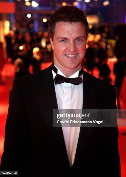 Ralf Schumacher arrives at the 2009 Sports Gala 'Ball des Sports' at the Rhein-Main Hall on February 6, 2010 in Wiesbaden, Germany.