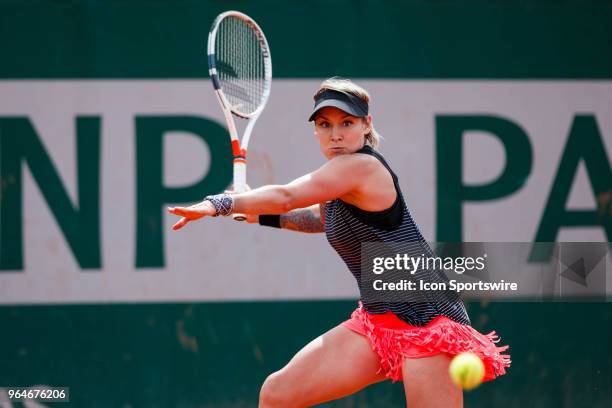 During day five match of the 2018 French Open 2018 on May 31 at Stade Roland-Garros in Paris, France.