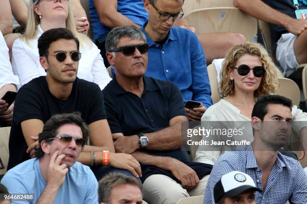 Toni Nadal, uncle of Rafael Nadal and his former coach attends Rafa's match during Day Five of the 2018 French Open at Roland Garros on May 31, 2018...