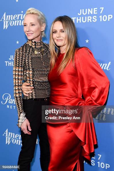 Anne Heche and Alicia Silverstone attend Premiere Of Paramount... News ...