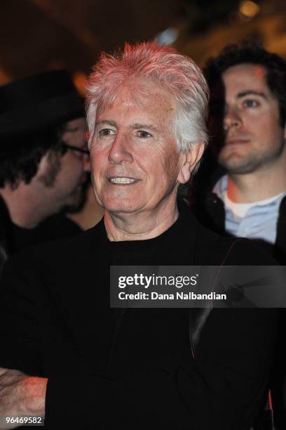 Graham Nash of Crosby Stills and Nash attends the Experience Music Project on February 5, 2010 in Seattle, Washington.