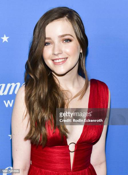 Makeena James attends the premiere of Paramount Network's "American Woman" at Chateau Marmont on May 31, 2018 in Los Angeles, California.