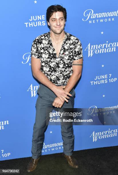 Zack Cosby attends the premiere of Paramount Network's "American Woman" at Chateau Marmont on May 31, 2018 in Los Angeles, California.