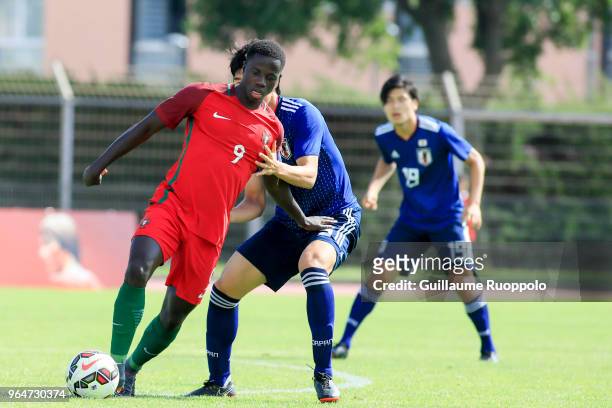 Jose Gomes of Portugal during U20 match between Portugal and Japan of the International Football Festival tournament of Toulon on May 31, 2018 in...