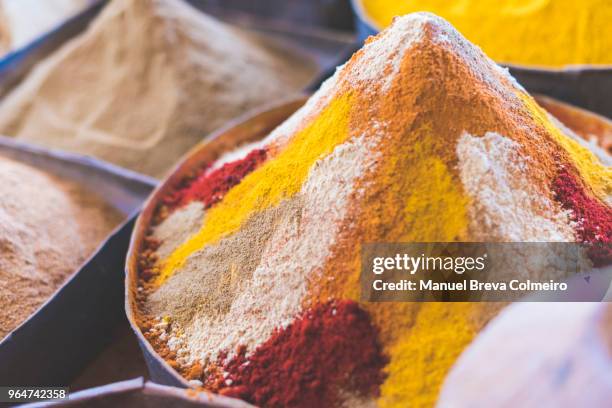 market stall in morocco - pepernoten stock pictures, royalty-free photos & images