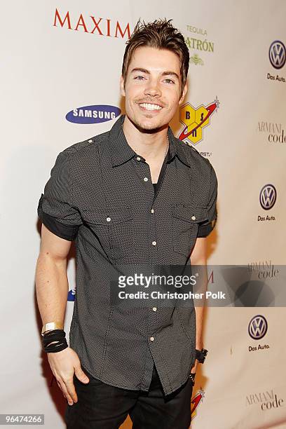 Actor Josh Henderson attends the 2010 Maxim Party at The Raleigh on February 6, 2010 in Miami, Florida.