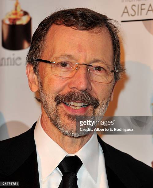 Disney/Pixar Animation president Ed Catmull arrives at the 37th Annual IAFSA, ASIFA-Hollywood Annie Awards held at UCLA's Royce Hall on February 6,...