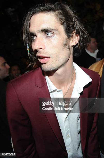 Tyson Ritter of the All American Rejects attends The Maxim Party 2010 at The Raleigh on February 6, 2010 in Miami, Florida.