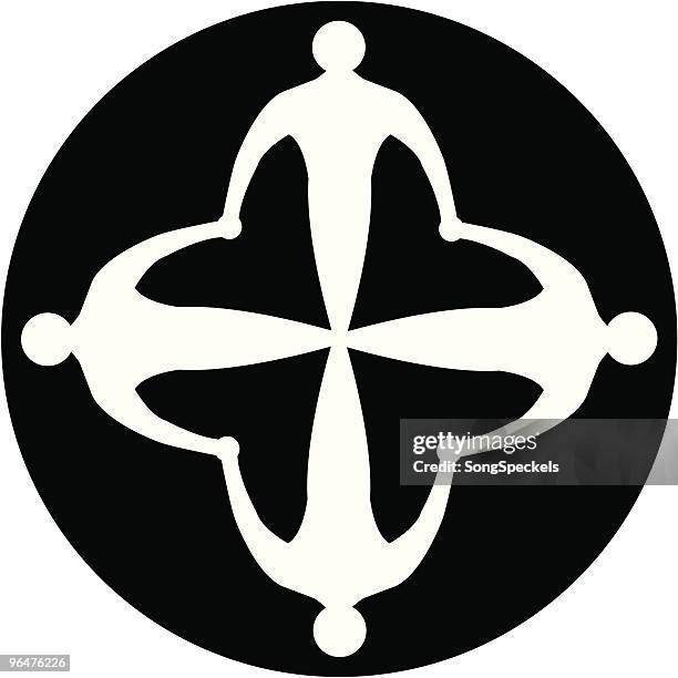 ilustrações de stock, clip art, desenhos animados e ícones de quatro algarismos ligado - meiose
