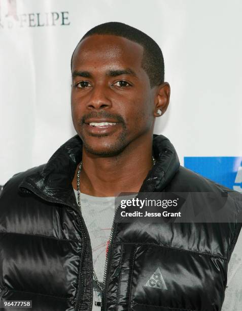 Keith Robinson attends the First Annual Super Bowl Pre-Party Hosted by Willie McGinest at Capitol City on February 6, 2010 in Los Angeles, California.