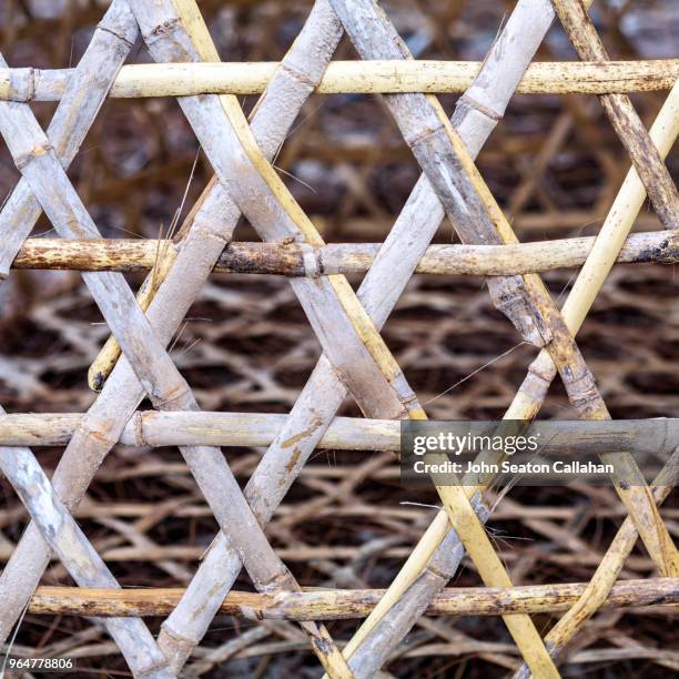 mozambique, mossuril district - african woven baskets stock pictures, royalty-free photos & images