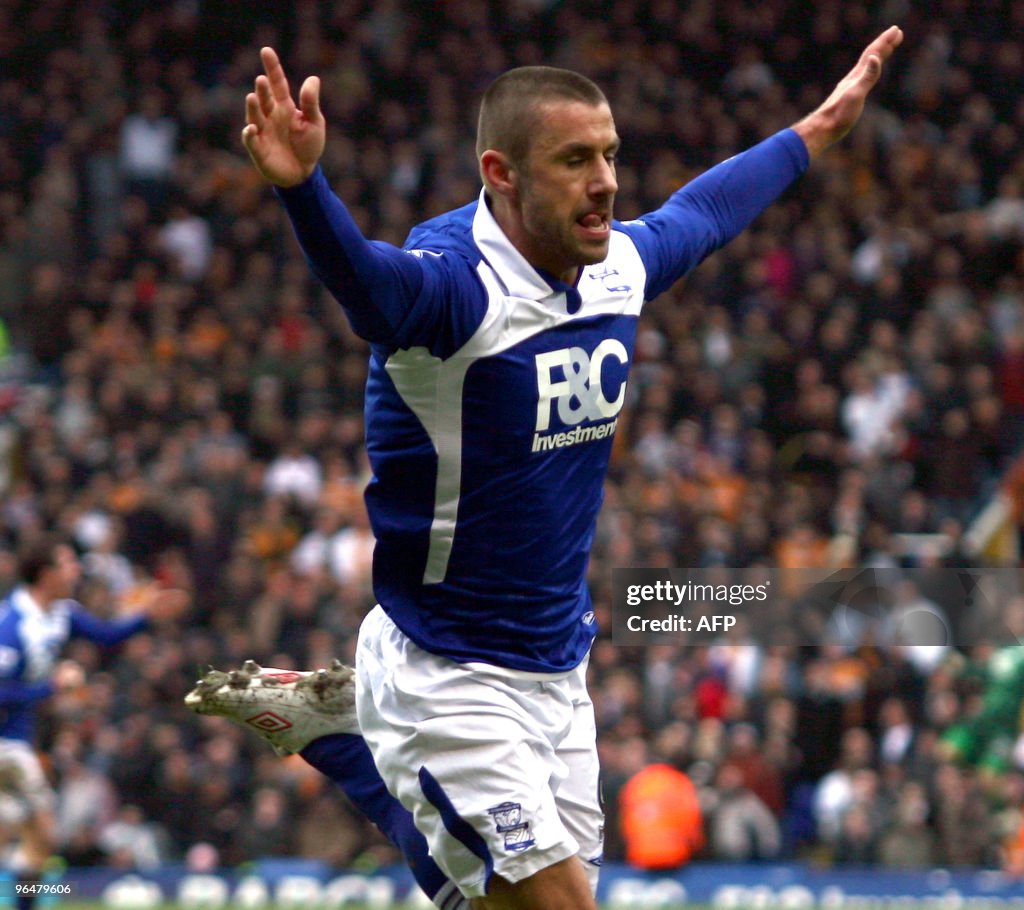 Birmingham City's English player Kevin P