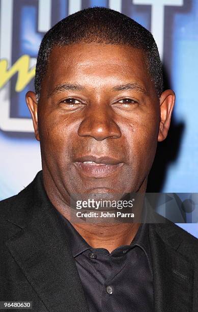 Dennis Haysbert arrives at NFL owners party at Viceroy Miami on February 6, 2010 in Miami, Florida.