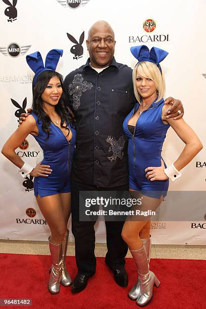 Actor Tommy "Tiny' Lister Jr. Attends Playboy's Super Saturday Night Party presented by Bacardi at Sagamore Hotel on February 6, 2010 in Miami Beach,...