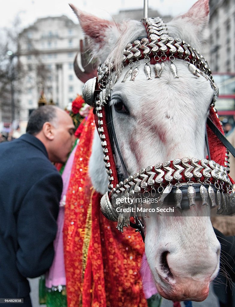 Shiite Muslim Devotees Mark Arbaeen (40th Day) Celebration in London