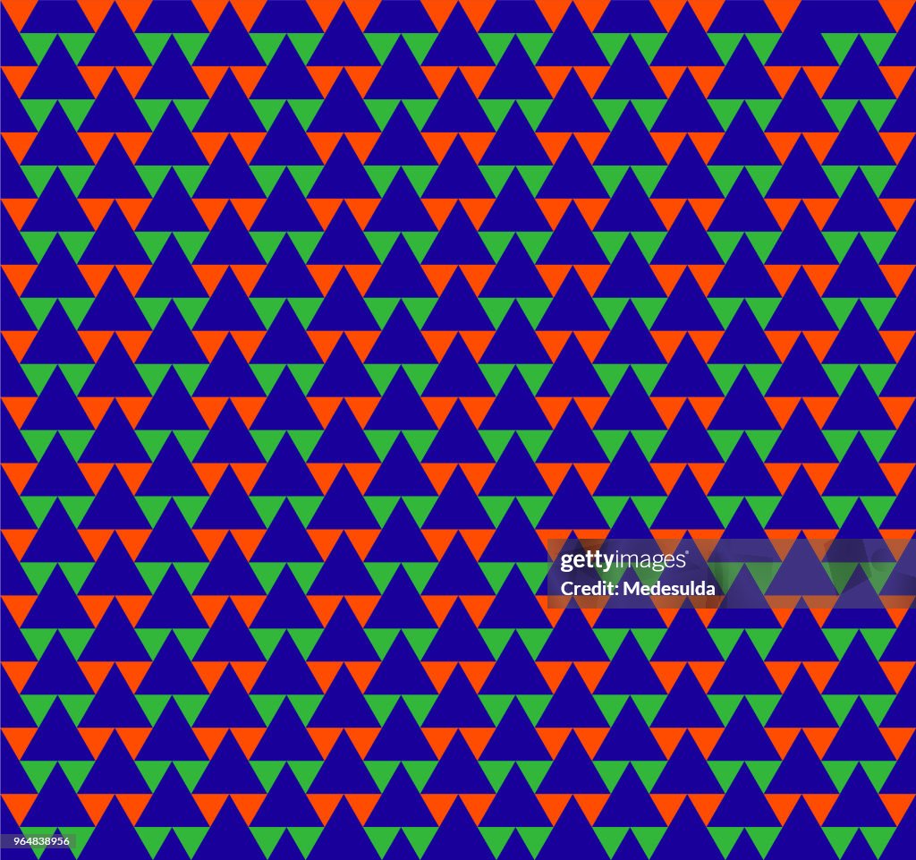 Seamless Triangle Pattern Vector High-Res Vector Graphic - Getty Images