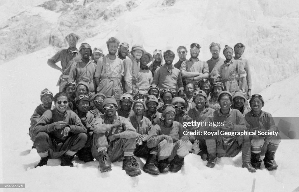 The 1953 Mount Everest team