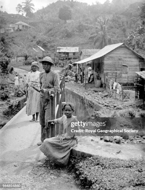 Maroon Negroes, Jamaica, 1908.