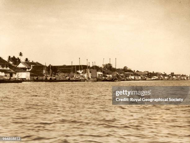 Cochin on the Malabar Coast, India, 1936.