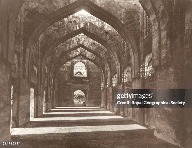 The Hindola Mahal at Mandu , Used essentially as a meeting place during the reign of Sultan Ghiyas-ud-din-Khilji, the Hindola Mahal derives its name...