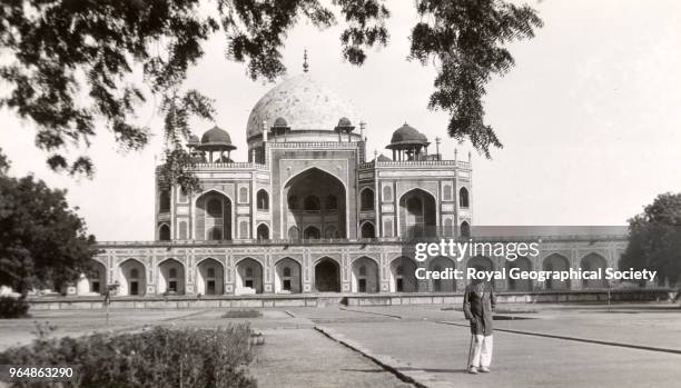 The Jama Masjid in Delhi, India, 1930.