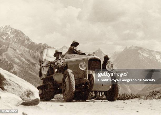 On the Gilgit road, Kashmir, Image taken during the Citroen Trans Asiatic Expedition 1931-32, Jammu & Kashmir, 1931.