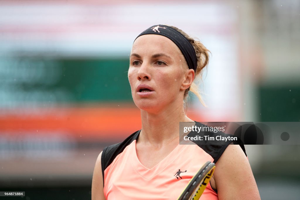 2018 French Open Tennis Tournament. Roland Garros. Paris. France.