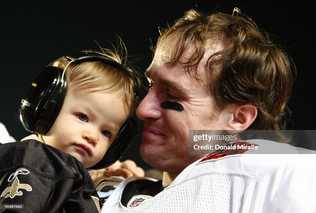 Super Bowl XLIV: New Orleans Saints v Indianapolis Colts