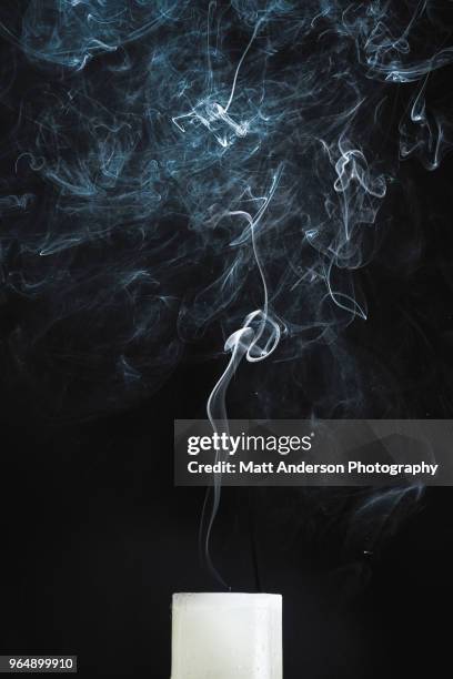 abstract smoke shapes - madison grace stock-fotos und bilder