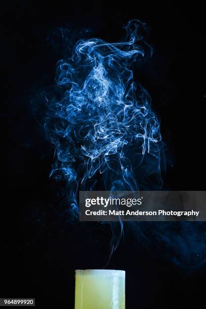 abstract smoke shapes - madison grace foto e immagini stock