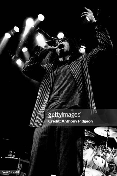 Serj Tankian of System Of A Down performs on stage at The Fillmore, in San Francisco, Califormia, USA on 25th April, 2005.