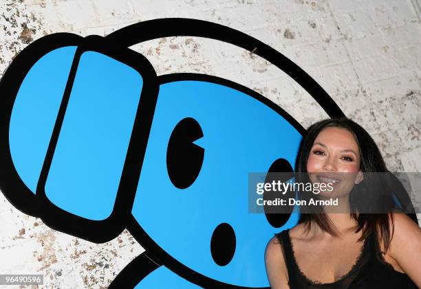 Ricki-Lee Coulter attends the Nova 969 launch party for their 2010 on-air season at the Australian Technology Park on February 8, 2010 in Sydney,...